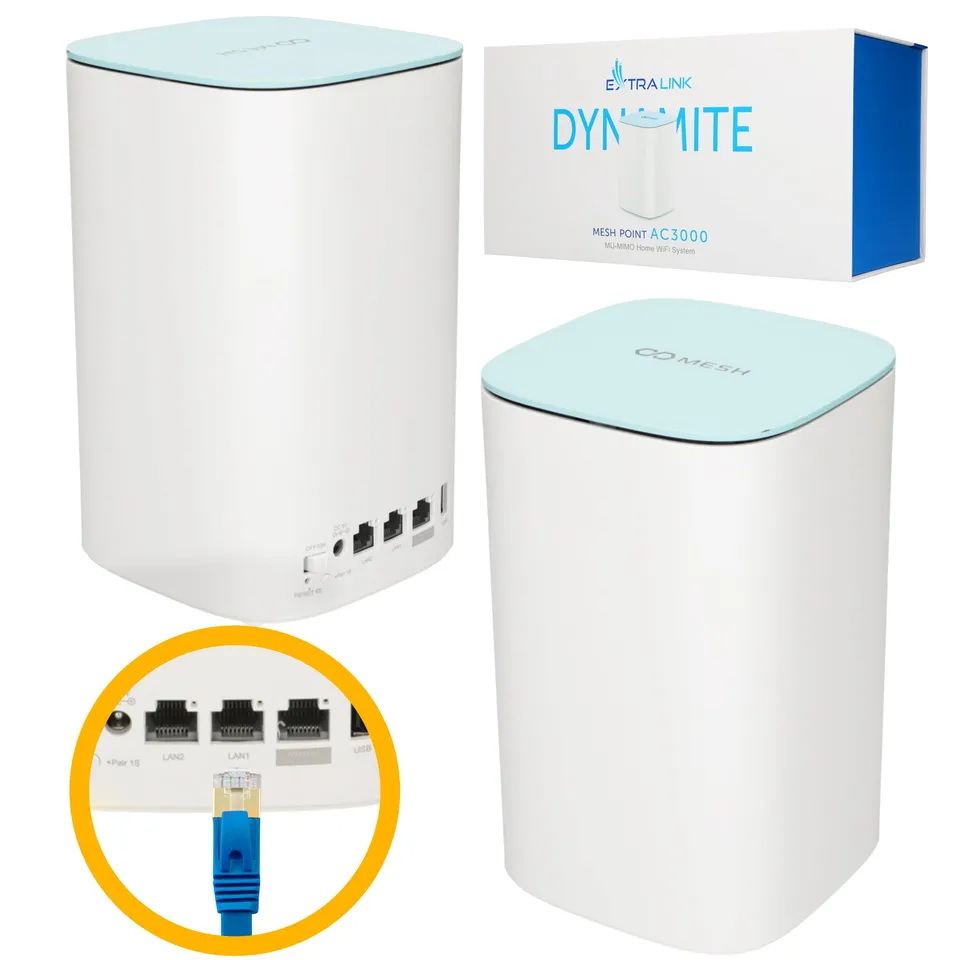 extralink-dynamite-c31-ac3000-mesh-wlan-router-dual-band image 1