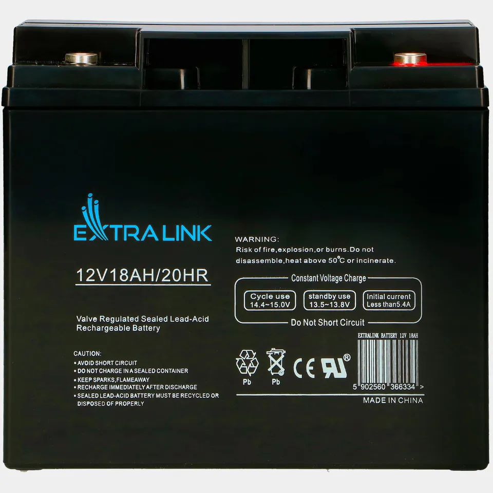 extralink-agm-batterie-12v-18ah-deep-cycle-usv-solar image 1