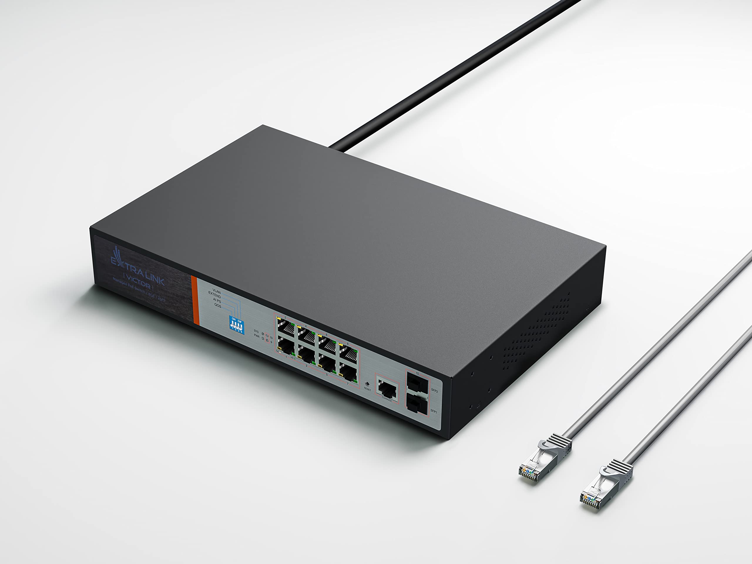 extralink-victor-poe-switch-8-port-gigabit-150w image 6