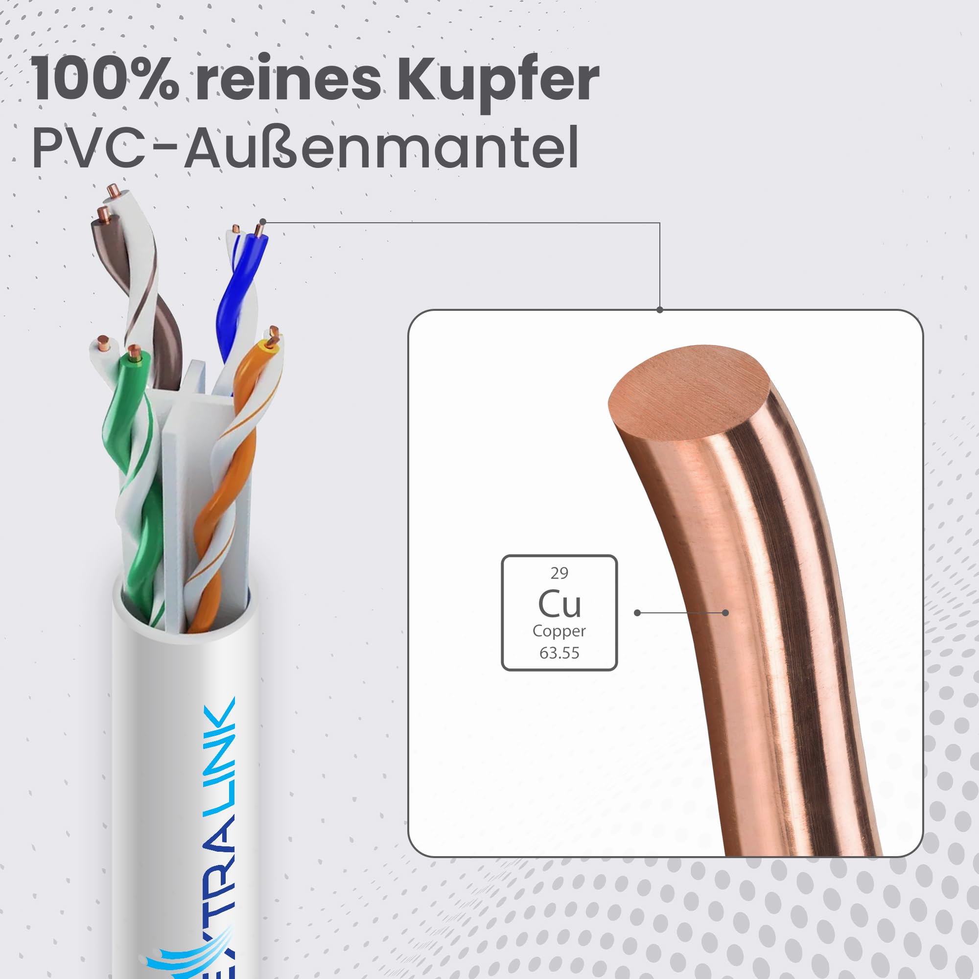 extralink-netzwerkkabel-cat6-50m-lan-verlegekabel-kupfer image 4