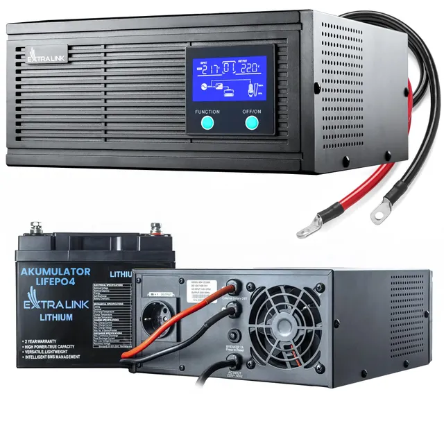 extralink-ups-600va-usv-480w-lifepo4-40ah-reiner-sinus image 1