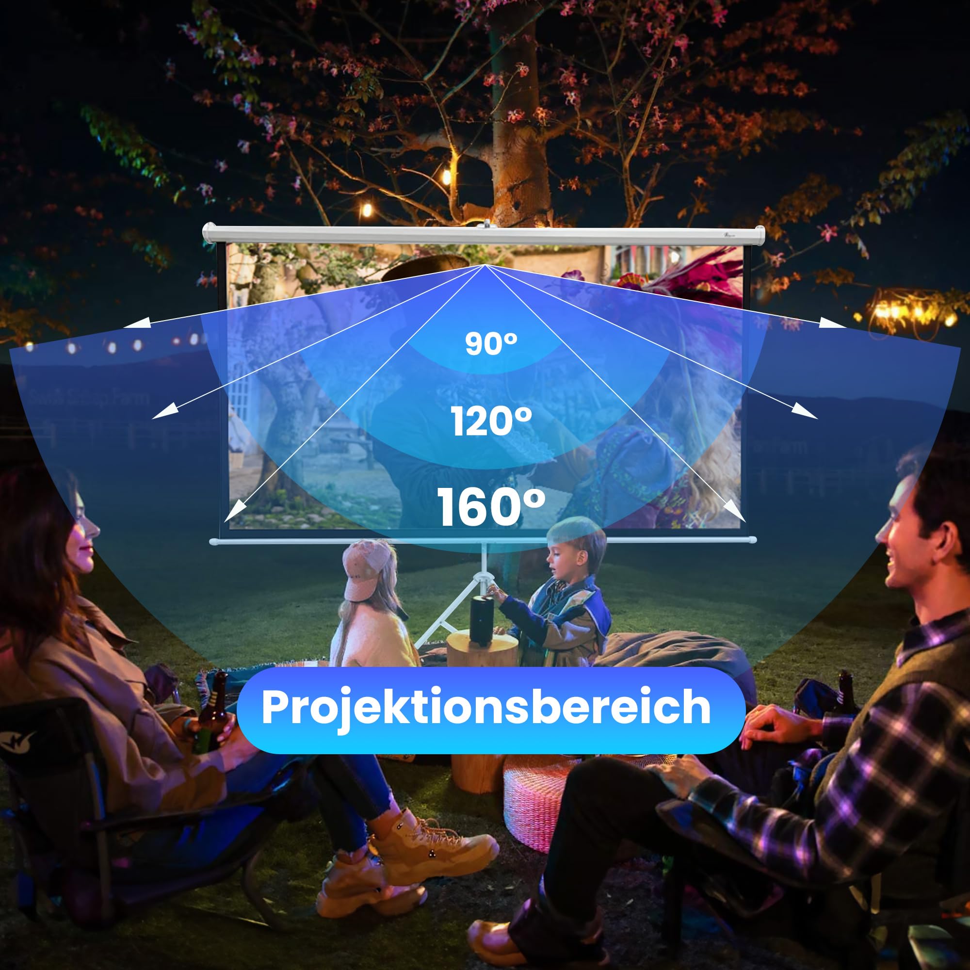 extralink-leinwand-100-zoll-16-9-rollo-221x125cm-hd image 4