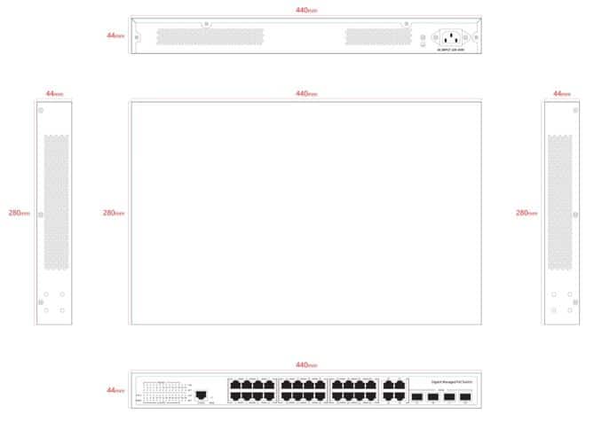 ernitec-28-port-gigabit-poe-switch-managed-370w image 2
