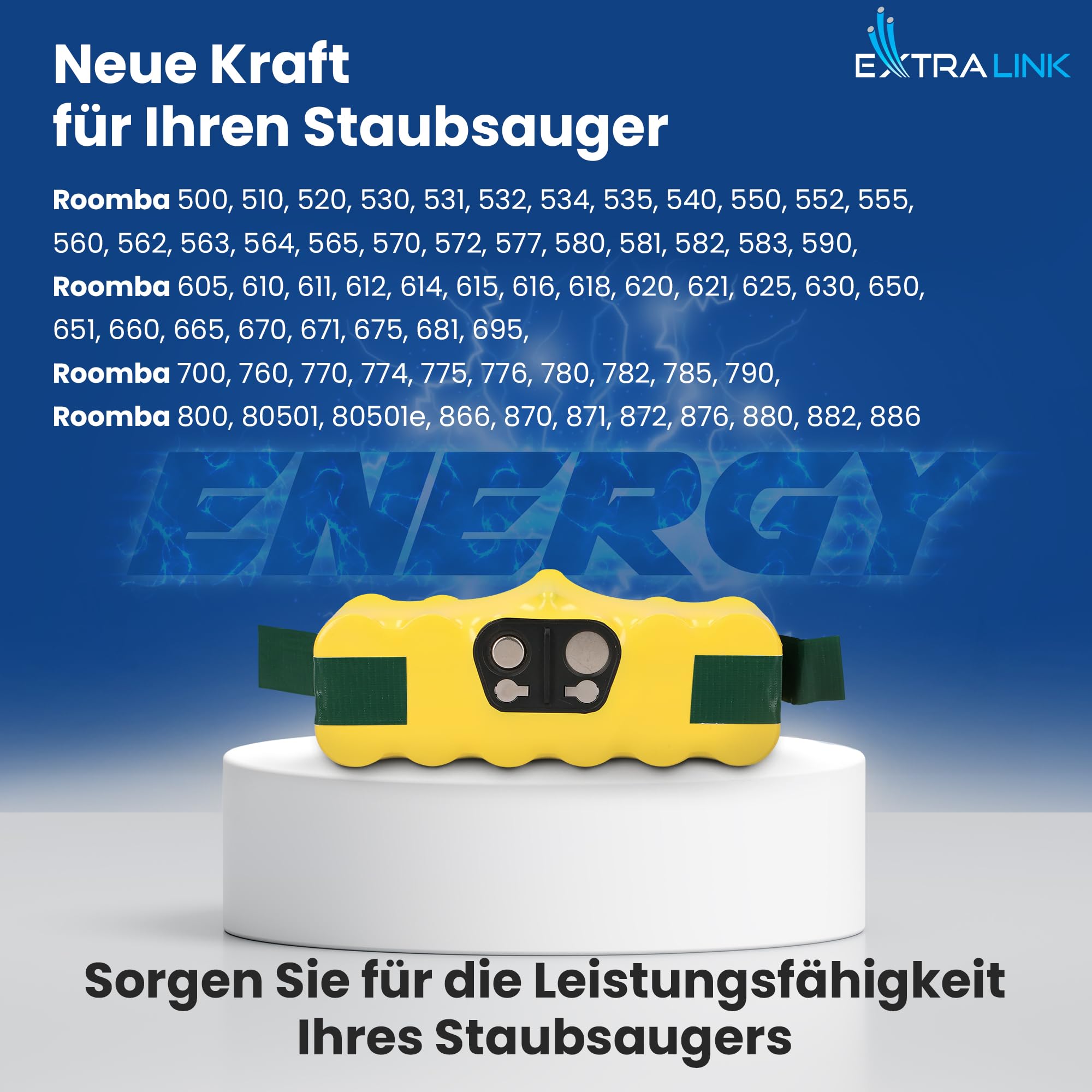 extralink-roomba-700-ersatzakku-14-4v-3000mah-li-ion image 5