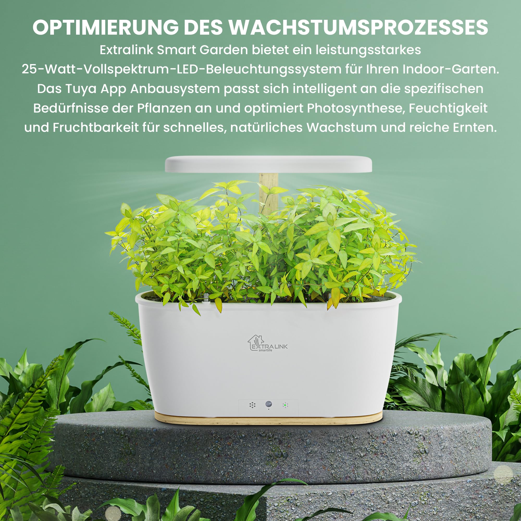 extralink-smart-garden-indoor-garten-8-pflanzen-mit-led-vollspektrum image 6