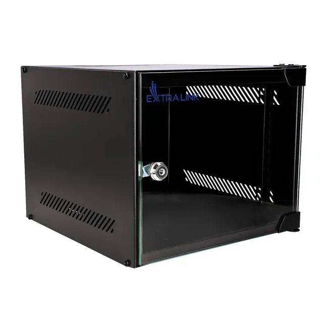 extralink-netzwerkschrank-10-zoll-4he-schwarz-310mm image 1